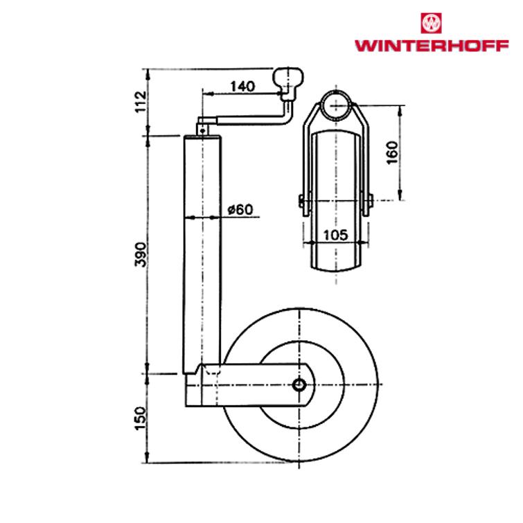 NOKKAPY&Ouml;R&Auml; 250KG 60MM