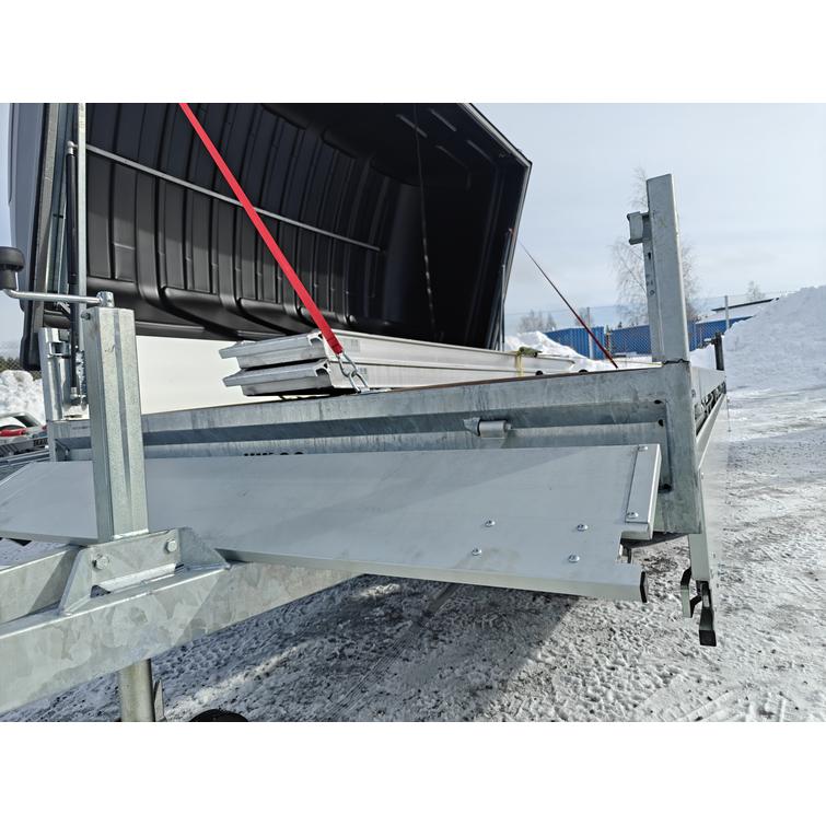 HULCO MEDAX 3000 kg (405 x 183 cm) kuomukärry