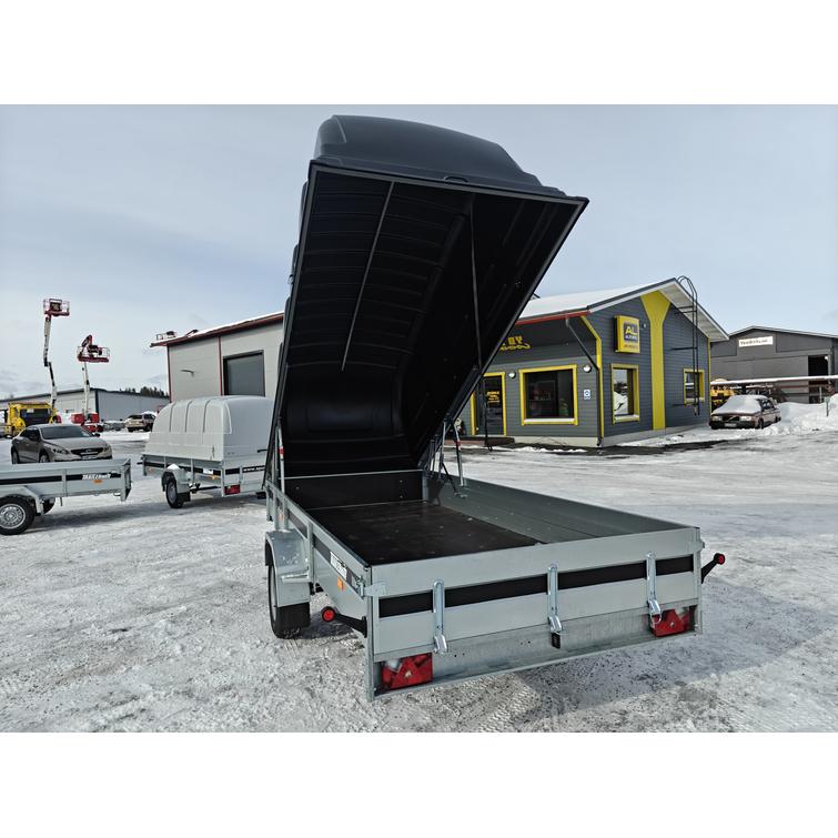 Trailermate 1-aks. 1600kg (400 x 183cm) -kuomukärry