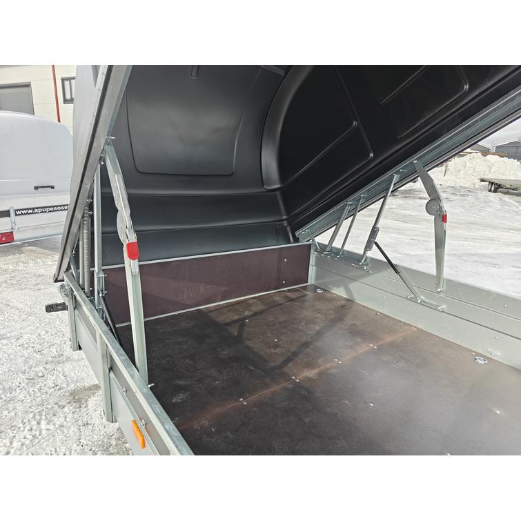 Trailermate 1-aks. 1600kg (400 x 183cm) -kuomukärry