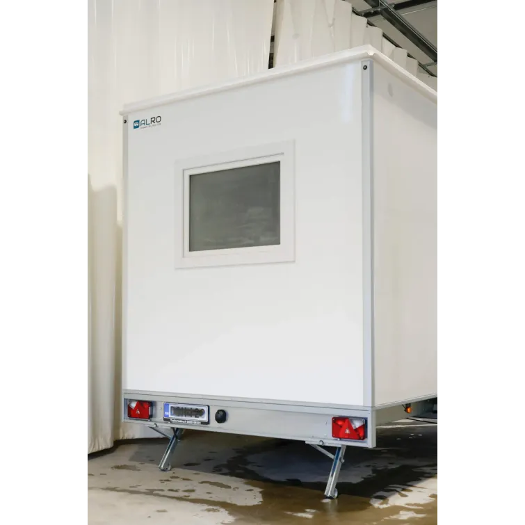 ALRO 6 hlö taukovaunu (wc + keittiö altaalla)