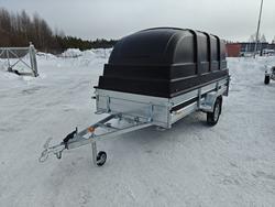 TrailerMate 1.aks 750kg (350x150) Kuomukärry