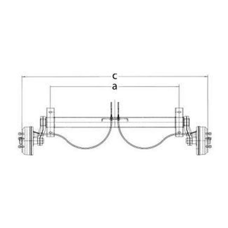 JARRUAKSELI 1500KG A1900/2385