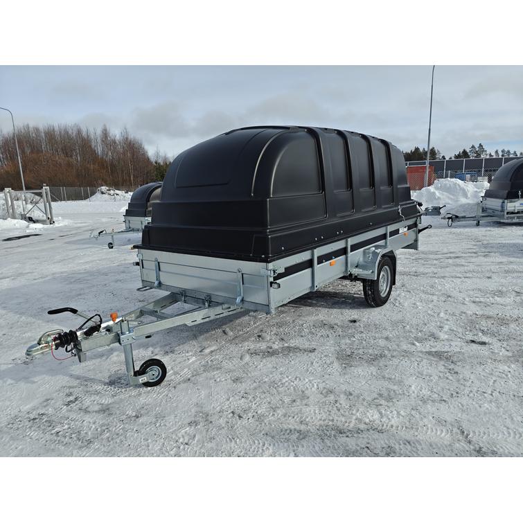 Trailermate 1-aks. 1600kg (400 x 183cm) -kuomukärry