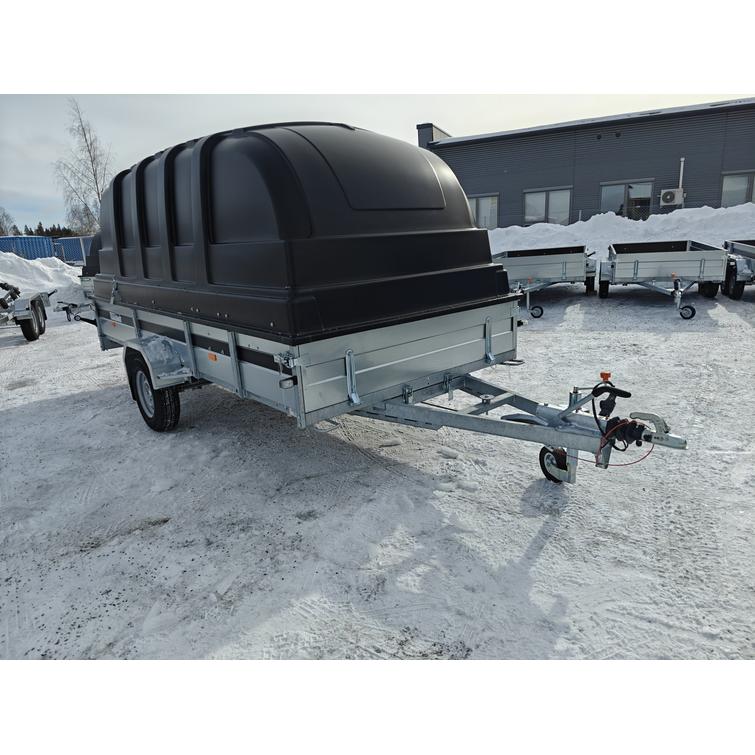 Trailermate 1-aks. 1600kg (400 x 183cm) -kuomukärry