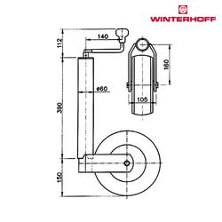 NOKKAPY&Ouml;R&Auml; 250KG 60MM
