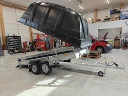 TrailerMate 2.aks 750kg (350x150) Kuomuk&auml;rry